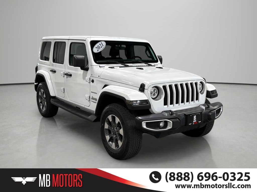 Used 2021 Jeep Wrangler Unlimited Sahara SUV
