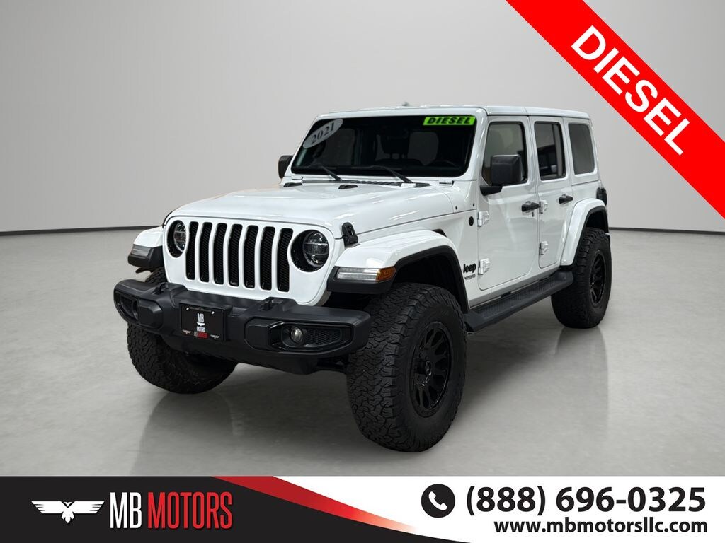 Used 2021 Jeep Wrangler Unlimited Sahara Altitude SUV