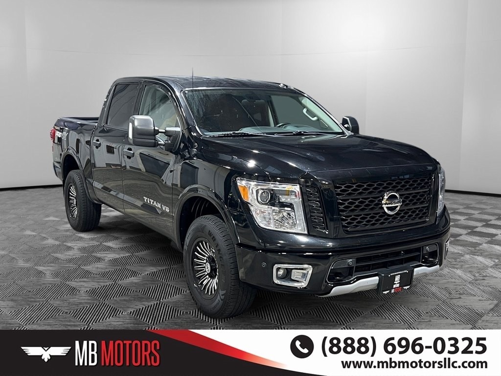 Used 2018 Nissan Titan PRO-4X Truck Crew Cab