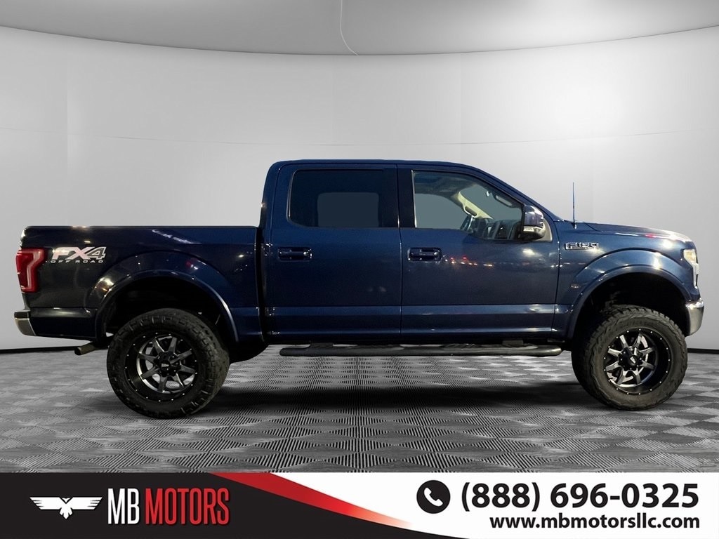 Used 2015 Ford F-150 Lariat Truck SuperCrew Cab