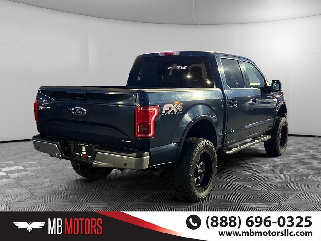 Used 2015 Ford F-150 Lariat Truck SuperCrew Cab