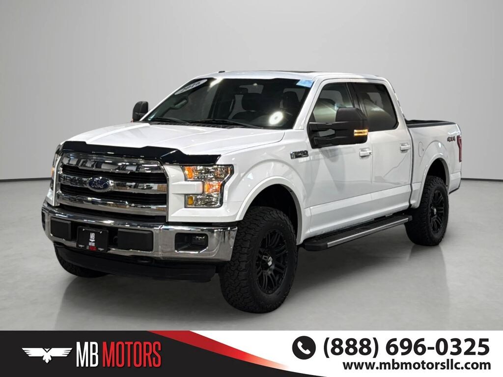 Used 2016 Ford F-150 Lariat Truck SuperCrew Cab