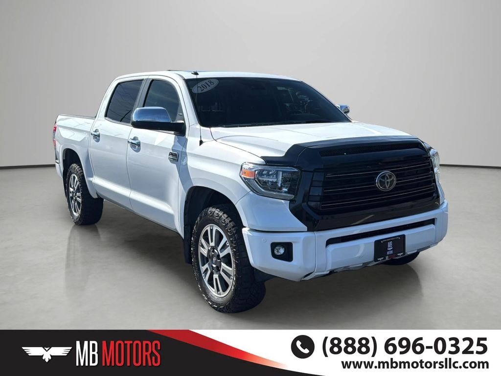 Used 2018 Toyota Tundra Platinum Truck CrewMax