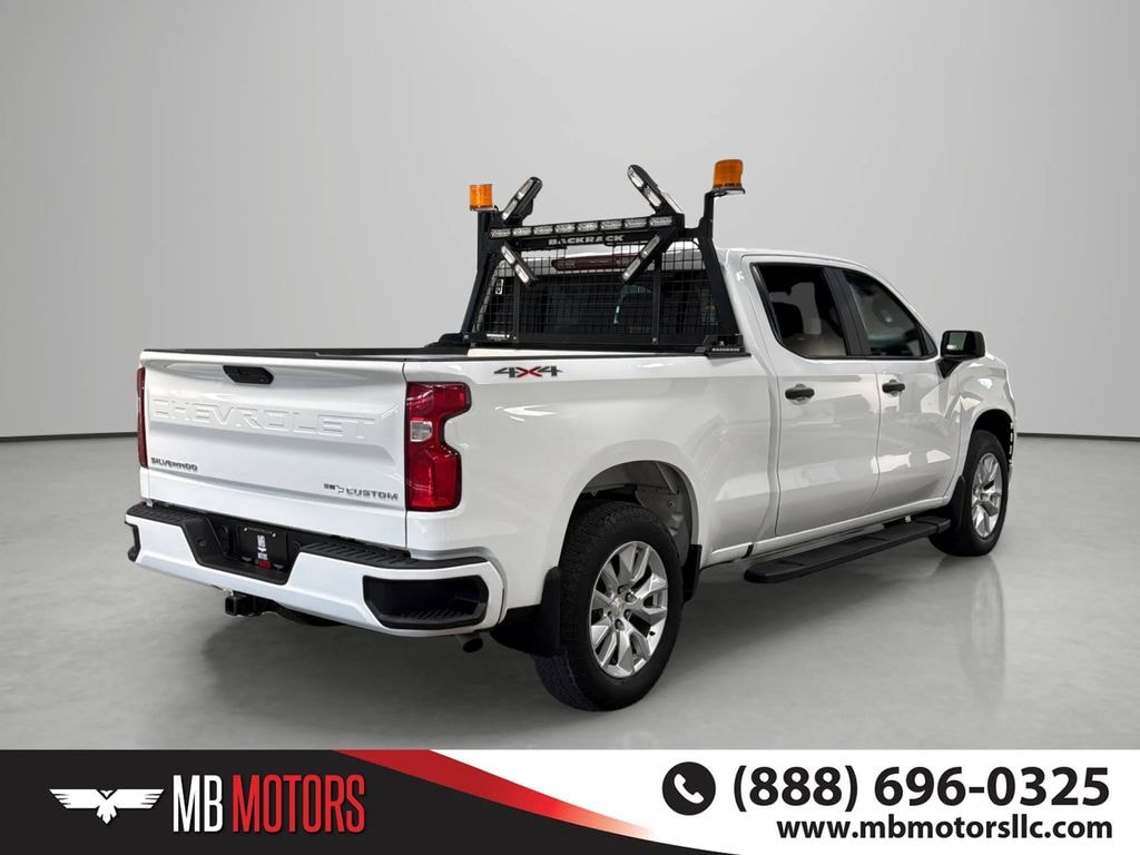Used 2021 Chevrolet Silverado 1500 Custom Truck Crew Cab