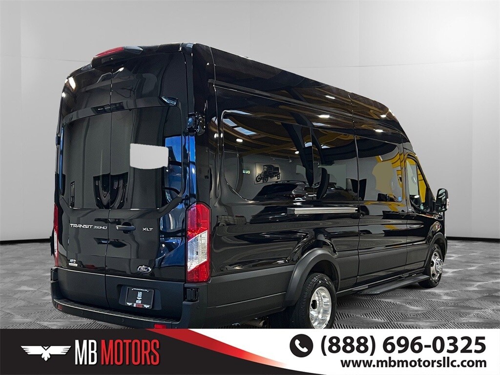 Used 2023 Ford Transit-350 Passenger XLT Wagon High Roof HD Ext. Van
