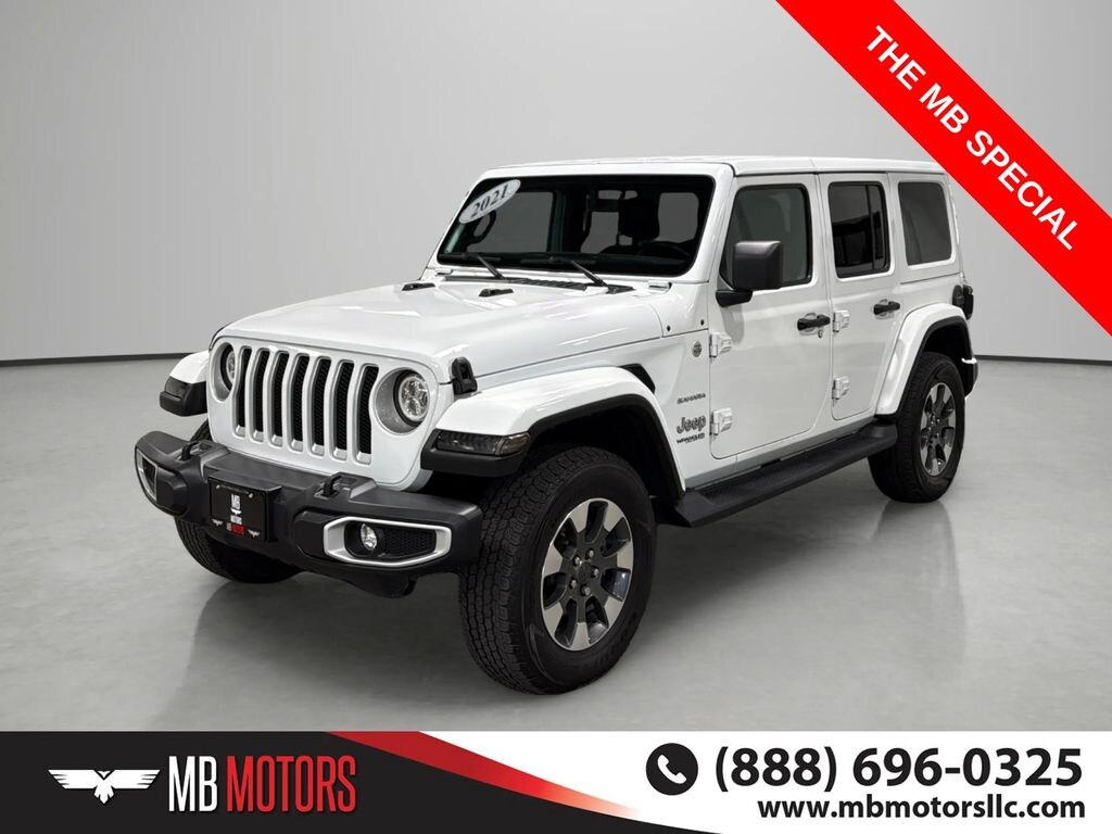 Used 2021 Jeep Wrangler Unlimited Sahara SUV