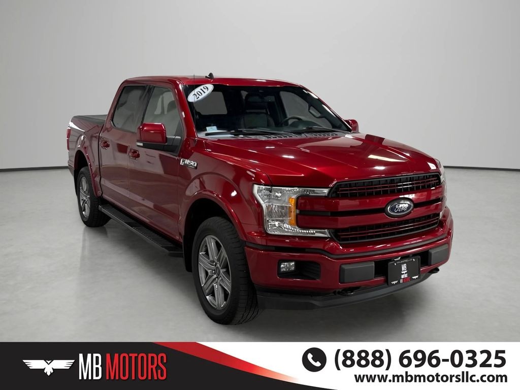 Used 2019 Ford F-150 Lariat Truck SuperCrew Cab