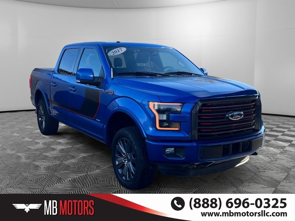 Used 2017 Ford F-150 Lariat Truck SuperCrew Cab