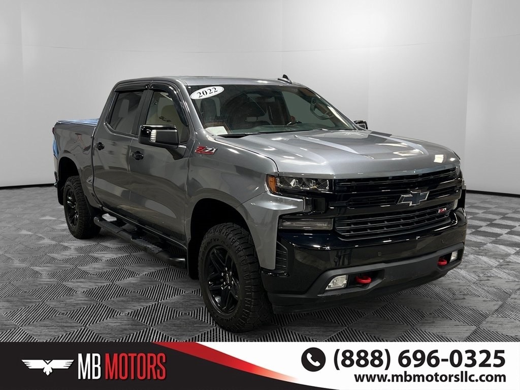 Used 2022 Chevrolet Silverado 1500 LTD LT Trail Boss Truck Crew Cab
