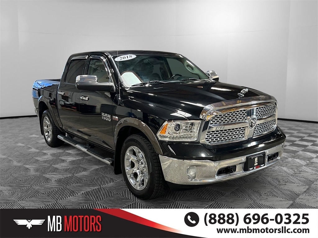 Used 2018 Ram 1500 Laramie Truck Crew Cab