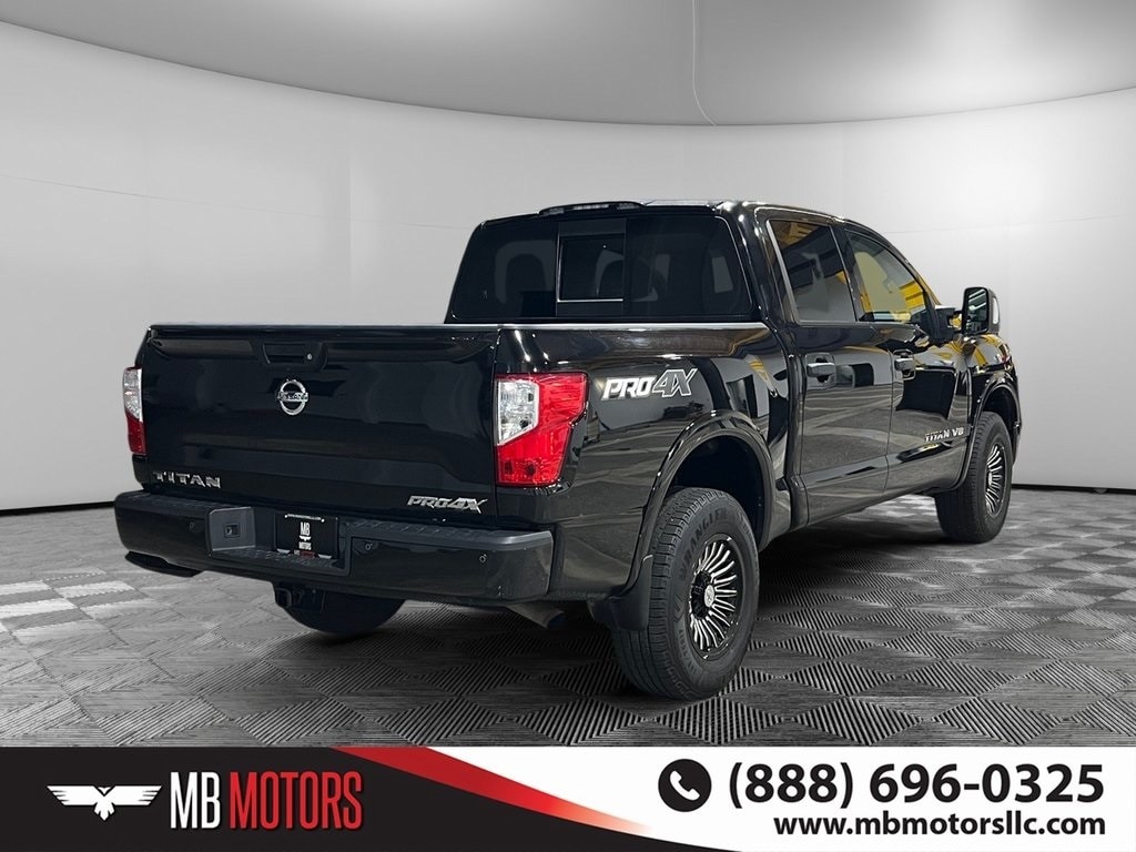 Used 2018 Nissan Titan PRO-4X Truck Crew Cab