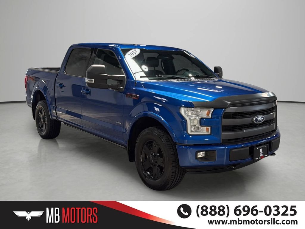 Used 2017 Ford F-150 Lariat Truck SuperCrew Cab