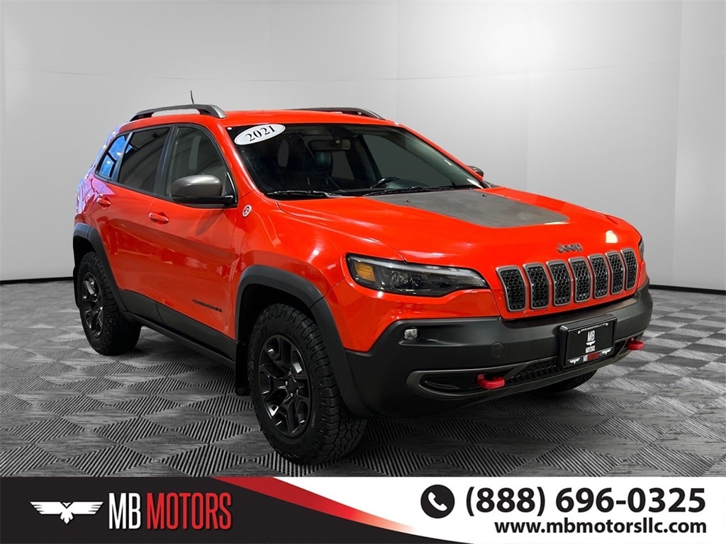 Used 2021 Jeep Cherokee Trailhawk SUV