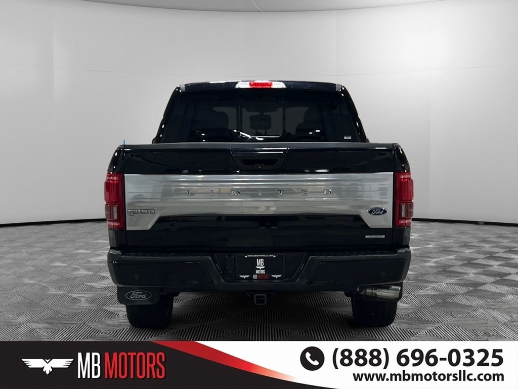Used 2018 Ford F-150 Limited Truck SuperCrew Cab
