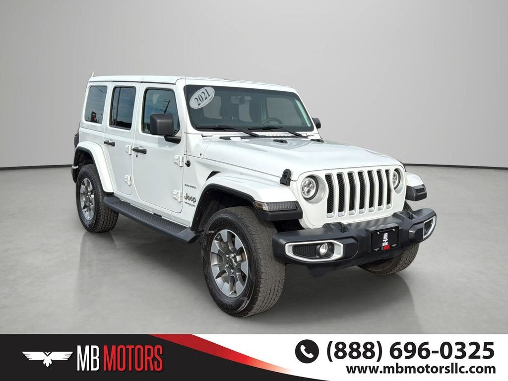 Used 2021 Jeep Wrangler Unlimited Sahara SUV