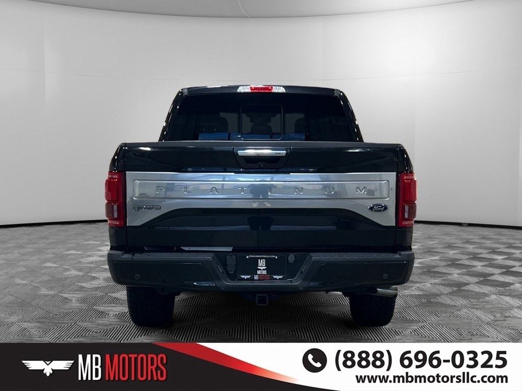 Used 2015 Ford F-150 Platinum Truck SuperCrew Cab