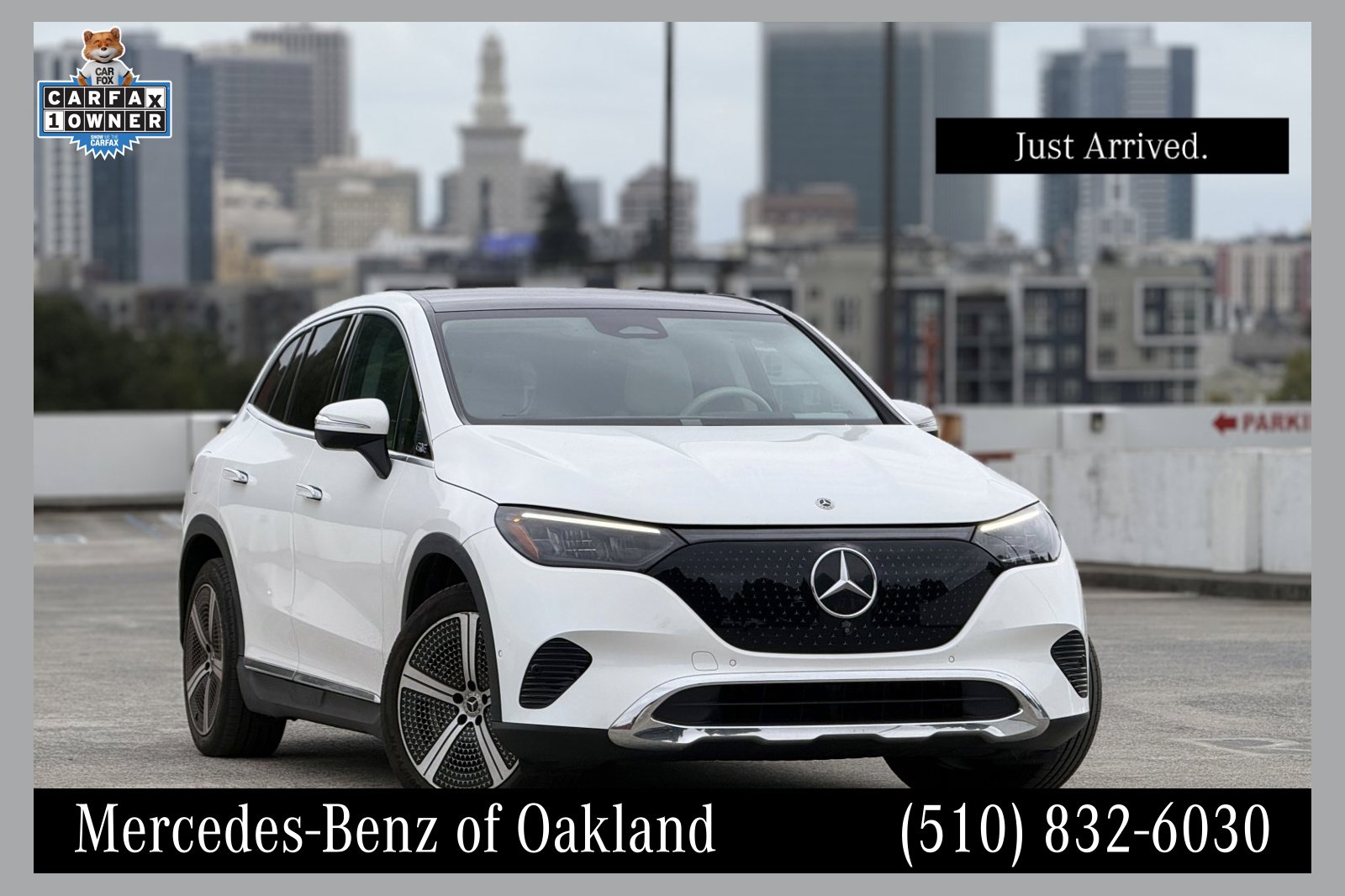 Certified 2023 Mercedes-Benz EQE SUV Base with VIN 4JGGM1CB2PA010020 for sale in Oakland, CA
