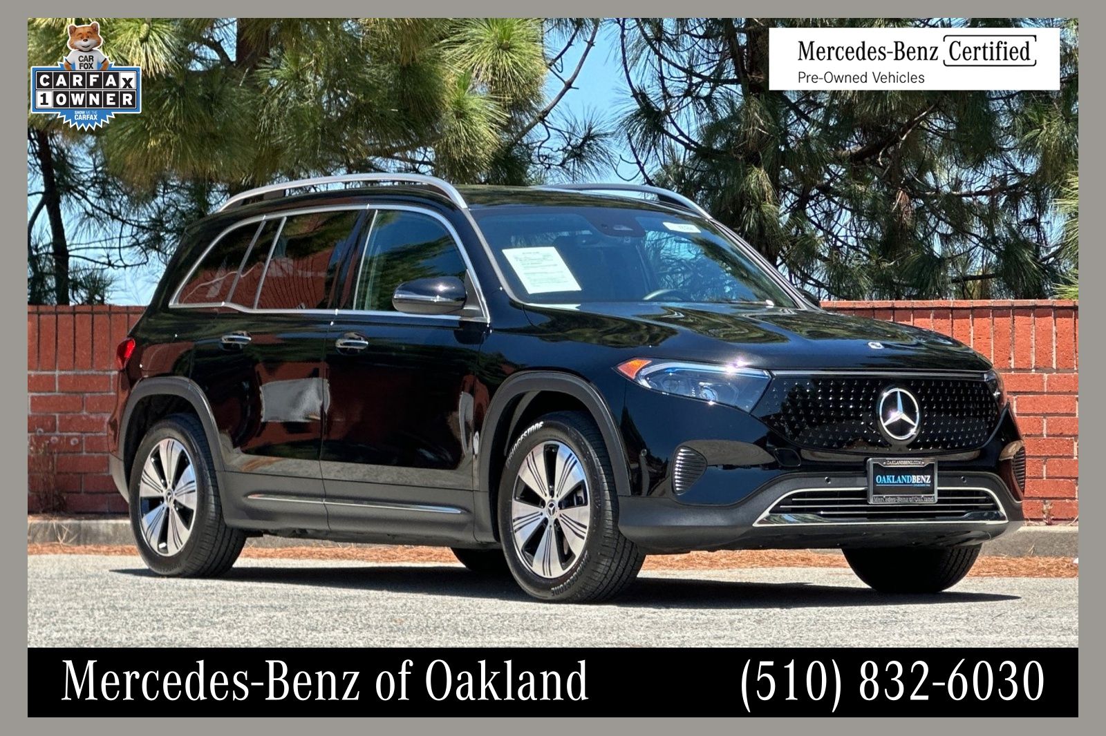 Certified 2024 Mercedes-Benz EQB Base with VIN W1N9M0KB2RN102760 for sale in Oakland, CA