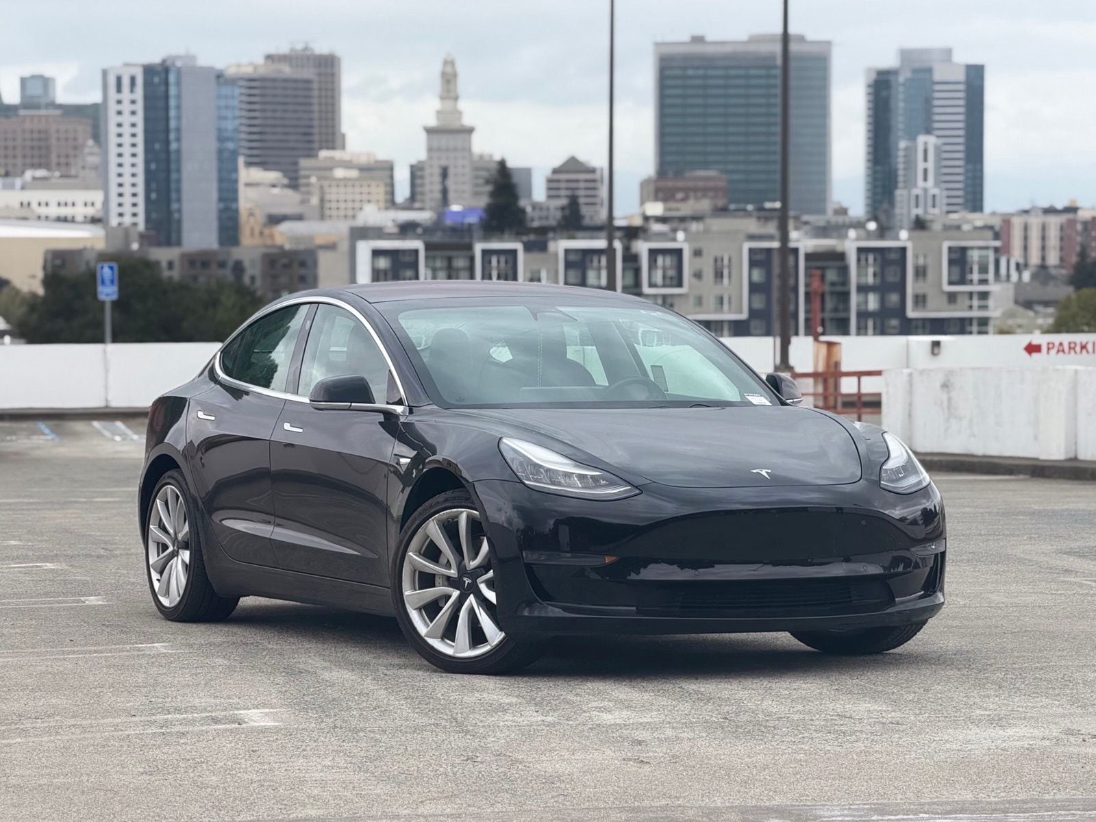 Used 2019 Tesla Model 3 Mid Range with VIN 5YJ3E1EA4KF327284 for sale in Oakland, CA
