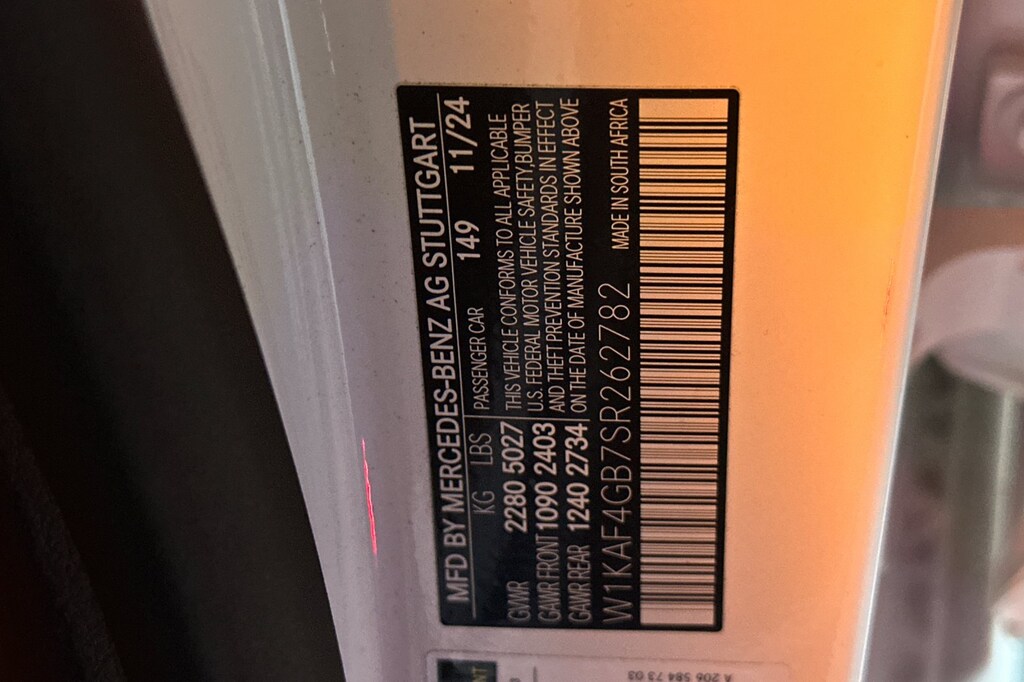 Certified 2025 Mercedes-Benz C-Class C 300 4D Sedan Sedan