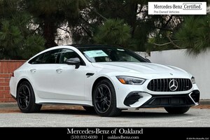 Featured Used 2024 Mercedes-Benz AMGÂ® GT 53 Base 4D Hatchback 4matic Hatchback for Sale in Oakland, CA