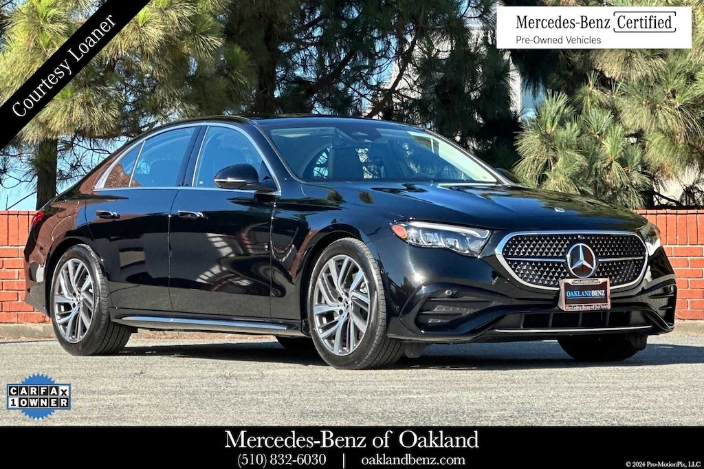 Certified 2025 Mercedes-Benz E-Class E 350 4D Sedan 4matic Sedan