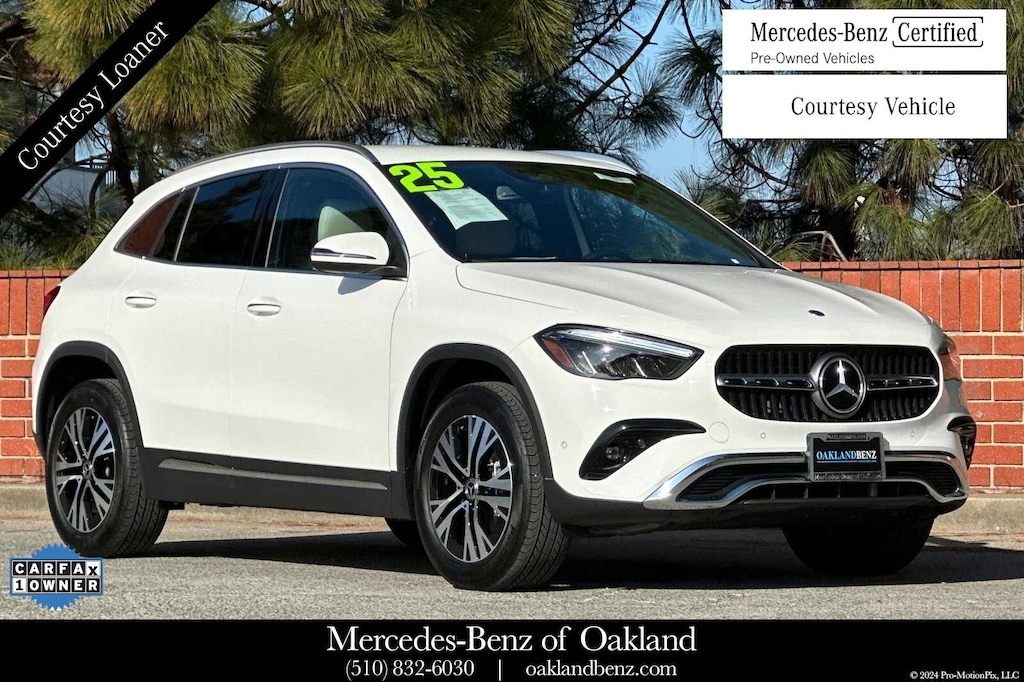 Certified 2025 Mercedes-Benz GLA GLA 250 4D Sport Utility SUV