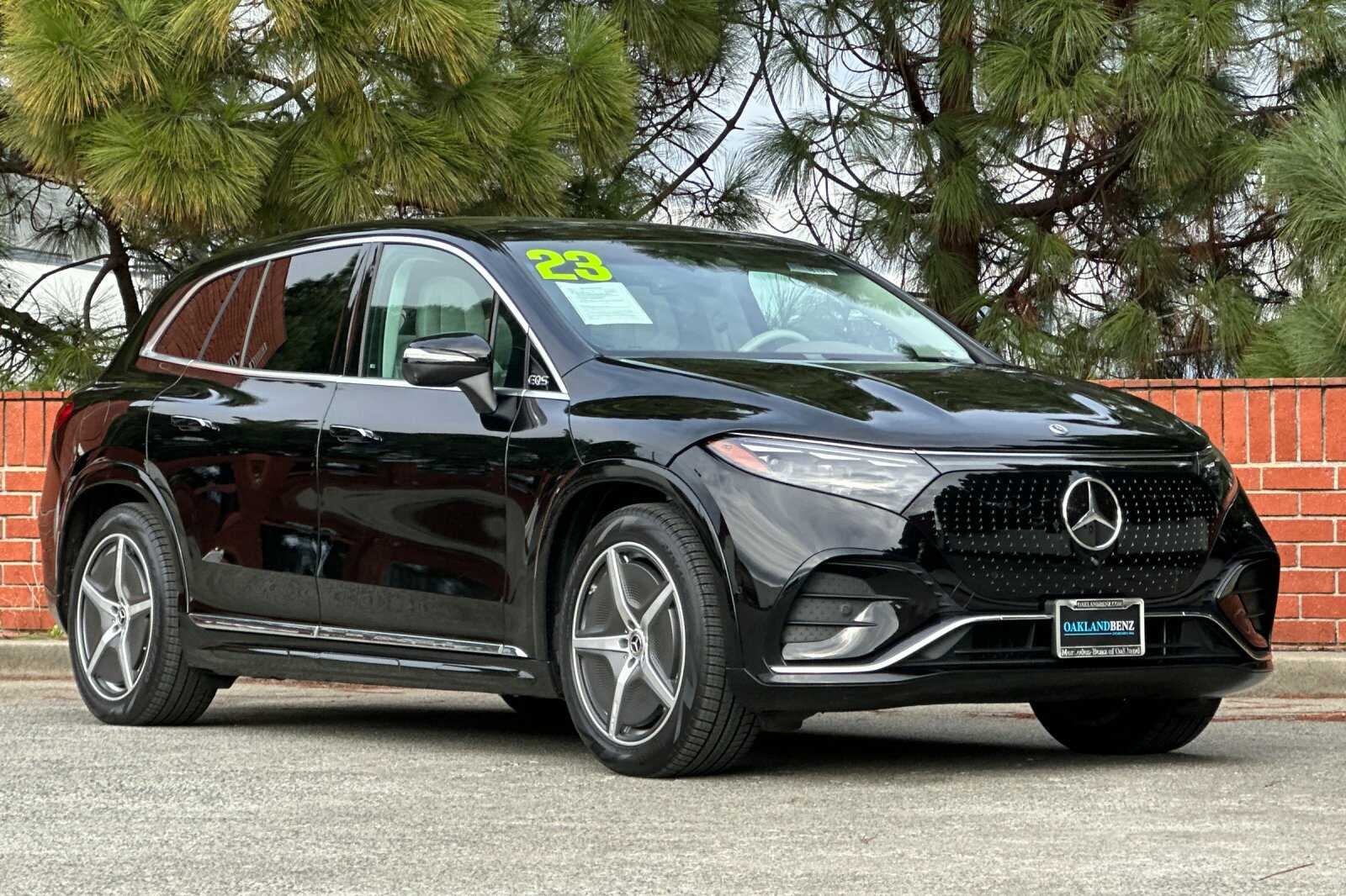 Certified 2023 Mercedes-Benz EQS SUV Base with VIN 4JGDM4EB0PA021731 for sale in Oakland, CA