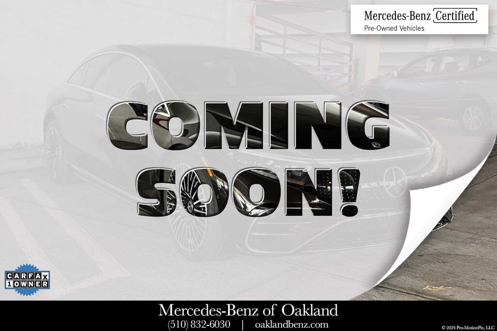 Certified 2022 Mercedes-Benz EQS 450 4D Sedan Sedan