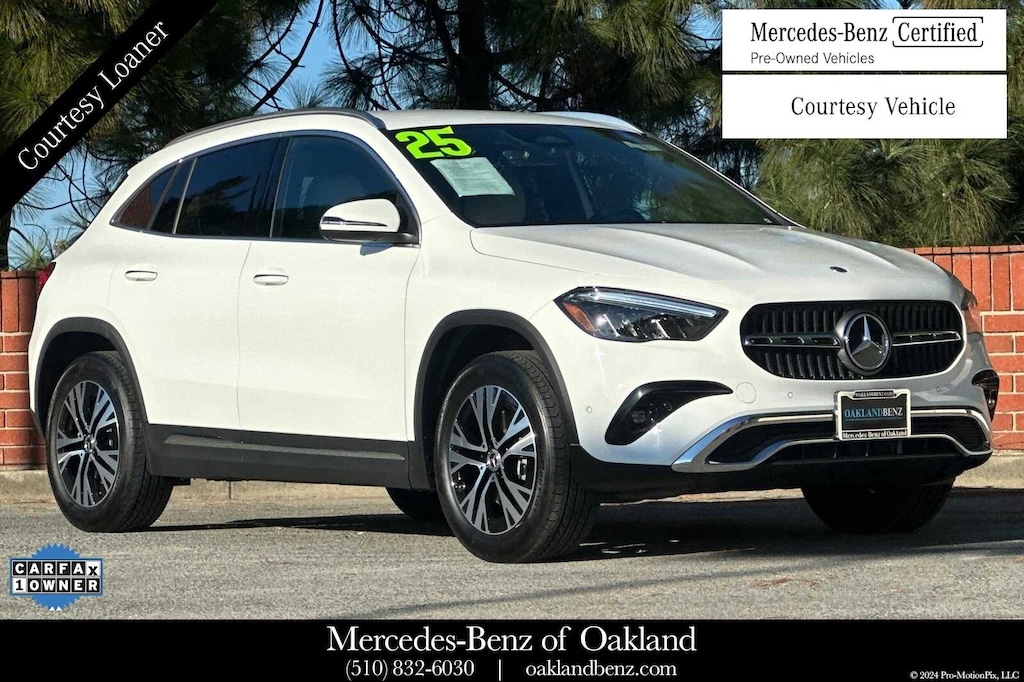 Certified 2025 Mercedes-Benz GLA GLA 250 4D Sport Utility SUV