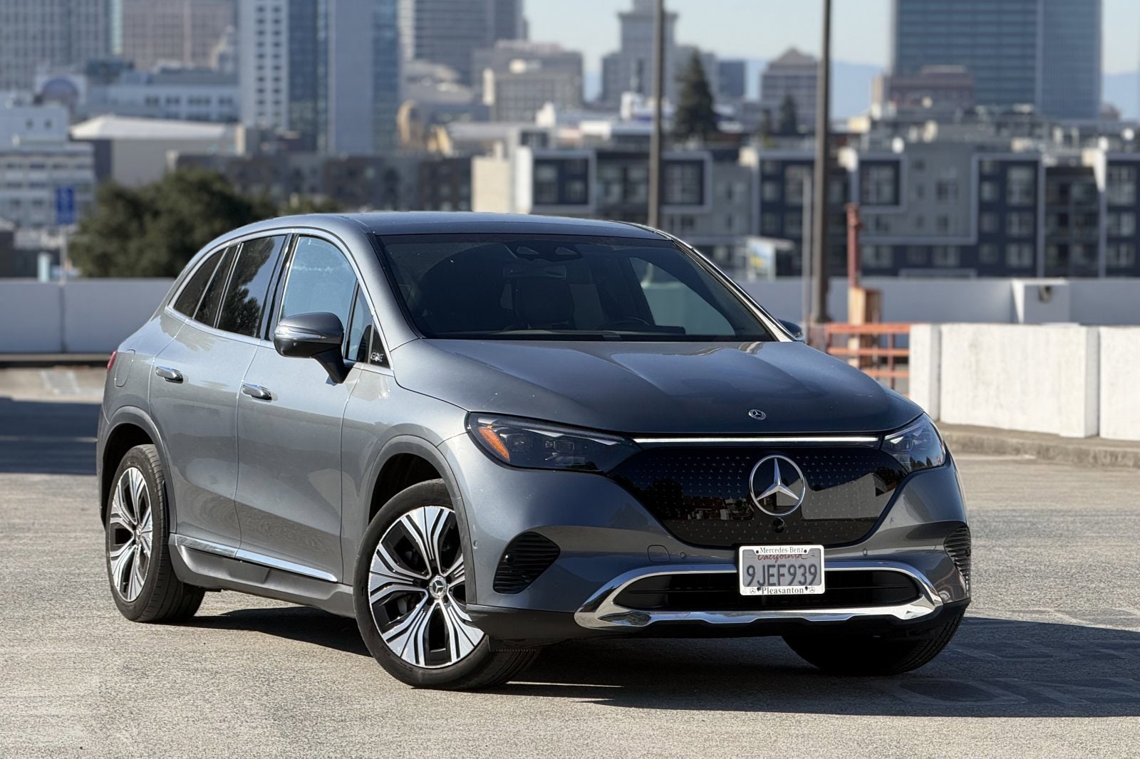 Certified 2023 Mercedes-Benz EQE SUV Base with VIN 4JGGM1CB2PA019784 for sale in Oakland, CA