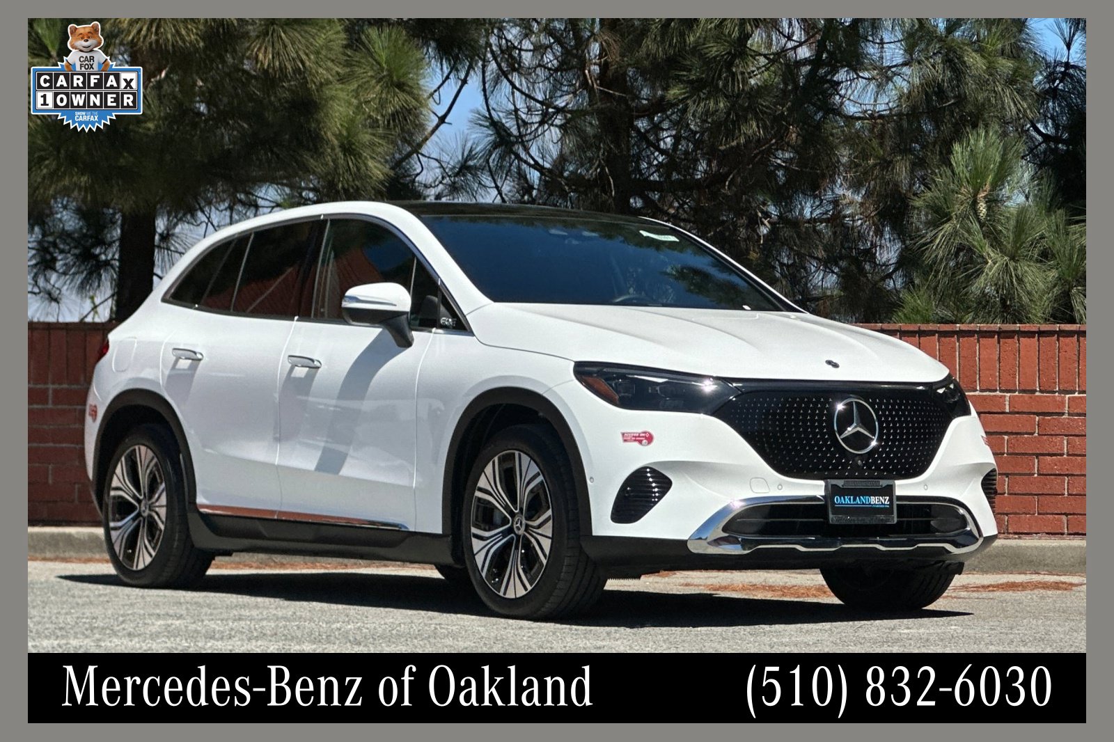 Certified 2024 Mercedes-Benz EQE SUV Base with VIN 4JGGM1CB4RA043314 for sale in Oakland, CA