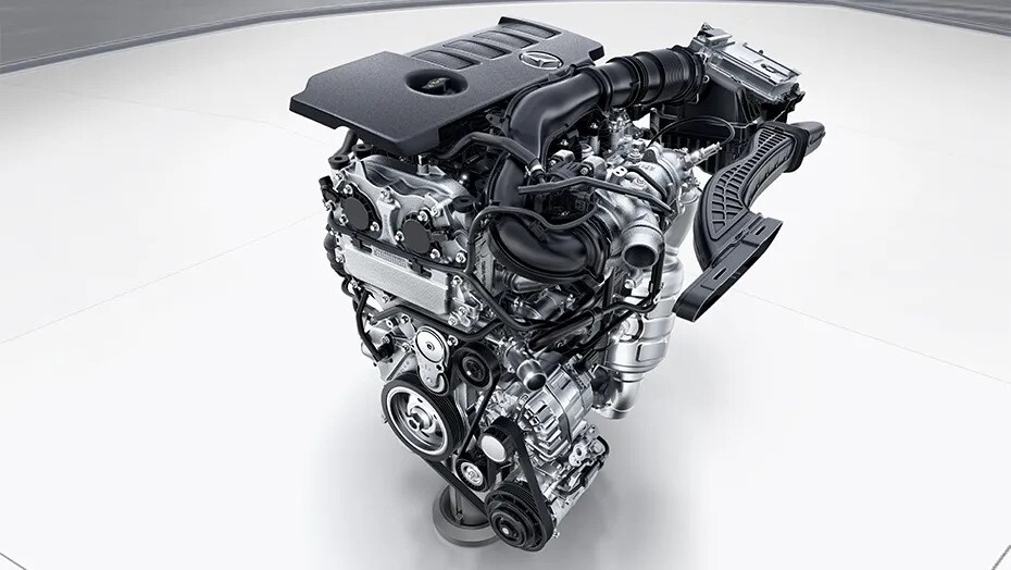 Mercedes-Benz CLA 250 Powertrain Architecture