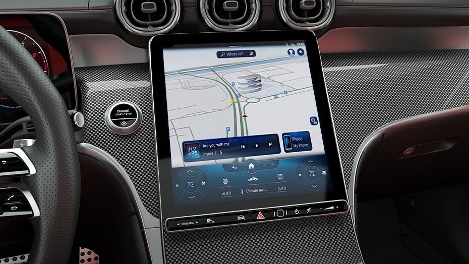 2027 Mercedes-Benz GLC Coupe technology and infotainment