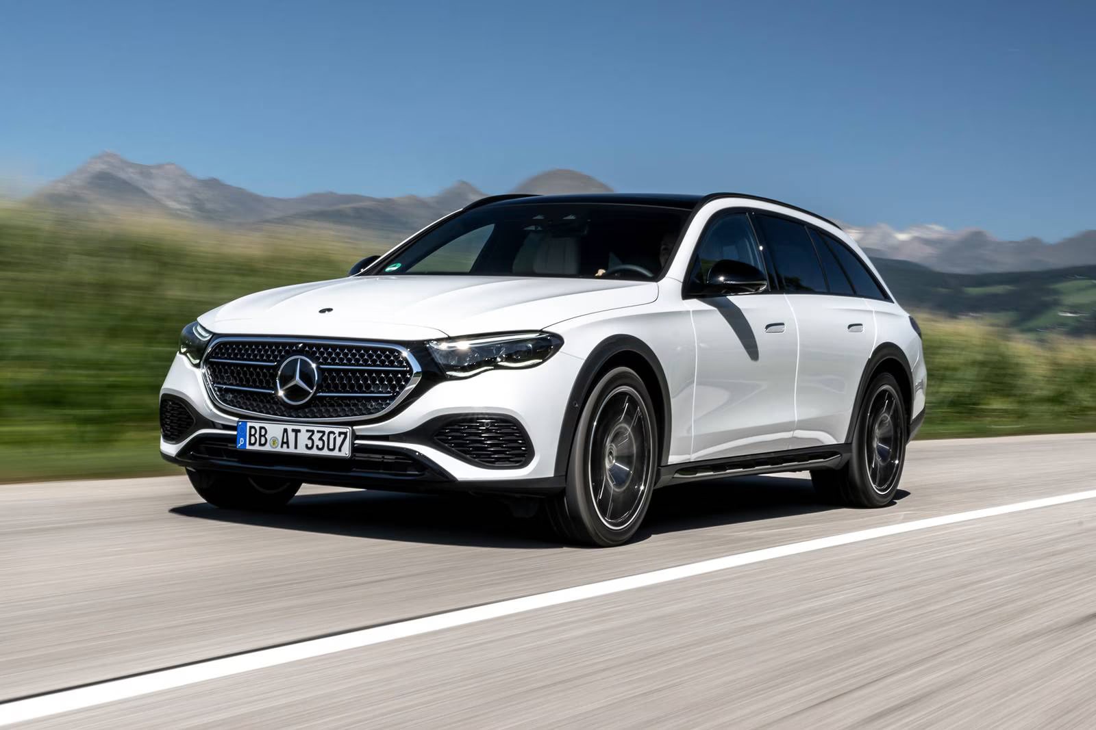 Mercedes-Benz E 450 All-Terrain Powertrain