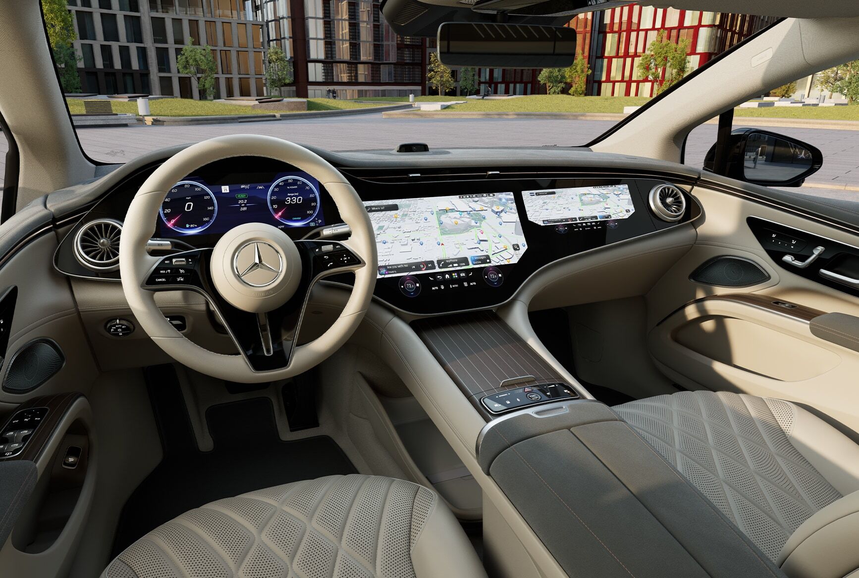 2027 Mercedes-Benz EQS Sedan technology and infotainment