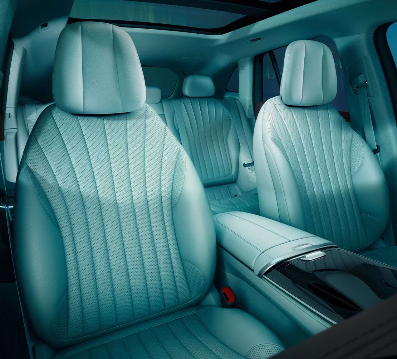 2027 Mercedes-Benz EQE SUV interior comfort and cargo