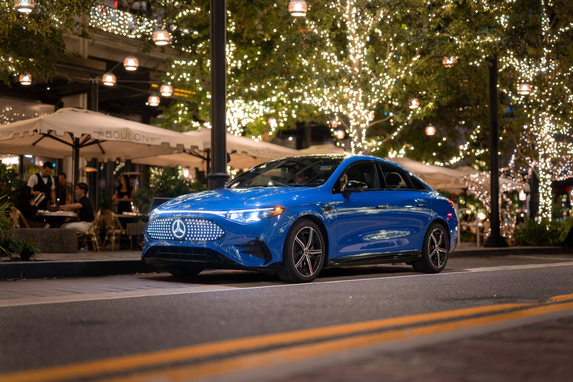 2026 Mercedes-Benz CLA Sedan compact luxury EV comparison