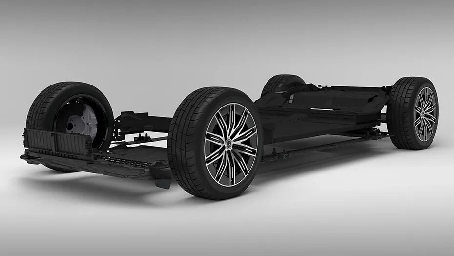 Mercedes-Benz EQS SUV Dual Motor Drivetrain