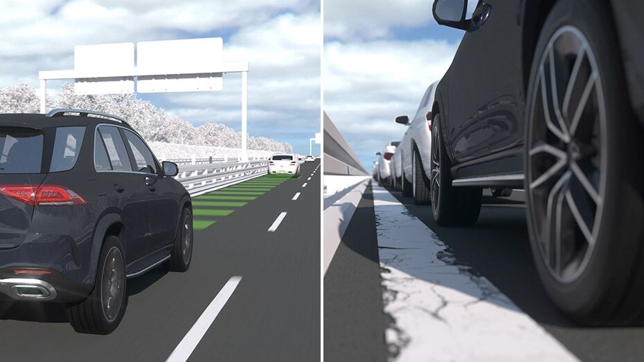 Mercedes-Benz EQS SUV driver-assistance and safety systems