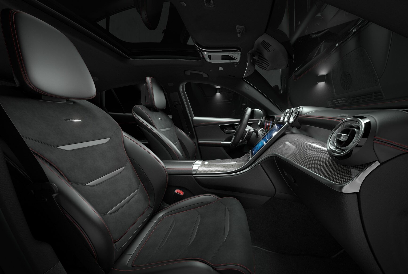 2027 Mercedes-Benz GLC Coupe interior comfort and cargo