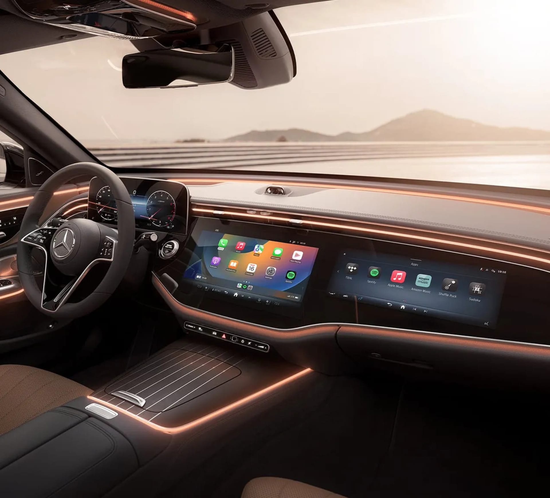Mercedes-Benz E-Class MBUX Superscreen
