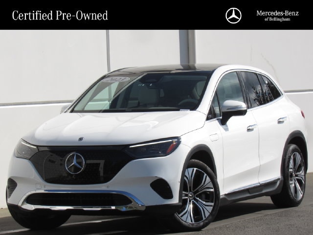 Certified 2023 Mercedes-Benz EQE SUV Base with VIN 4JGGM1CB9PA009026 for sale in Bellingham, WA