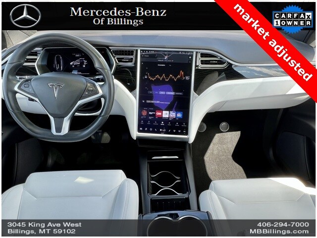 Used 2017 Tesla Model X 100D with VIN 5YJXCDE2XHF059285 for sale in Billings, MT