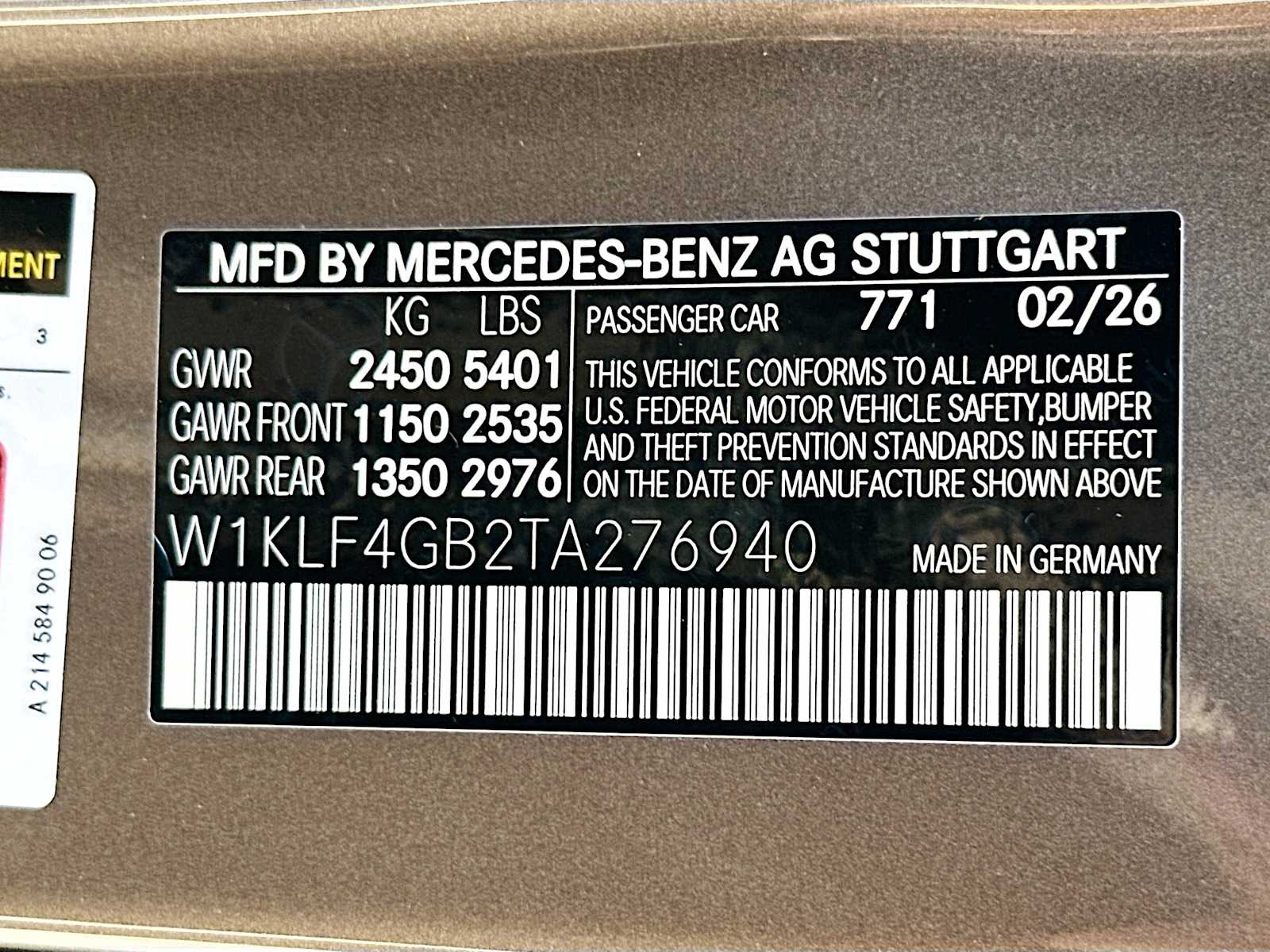 Thumbnail: 2026 Mercedes-Benz E-Class - 33