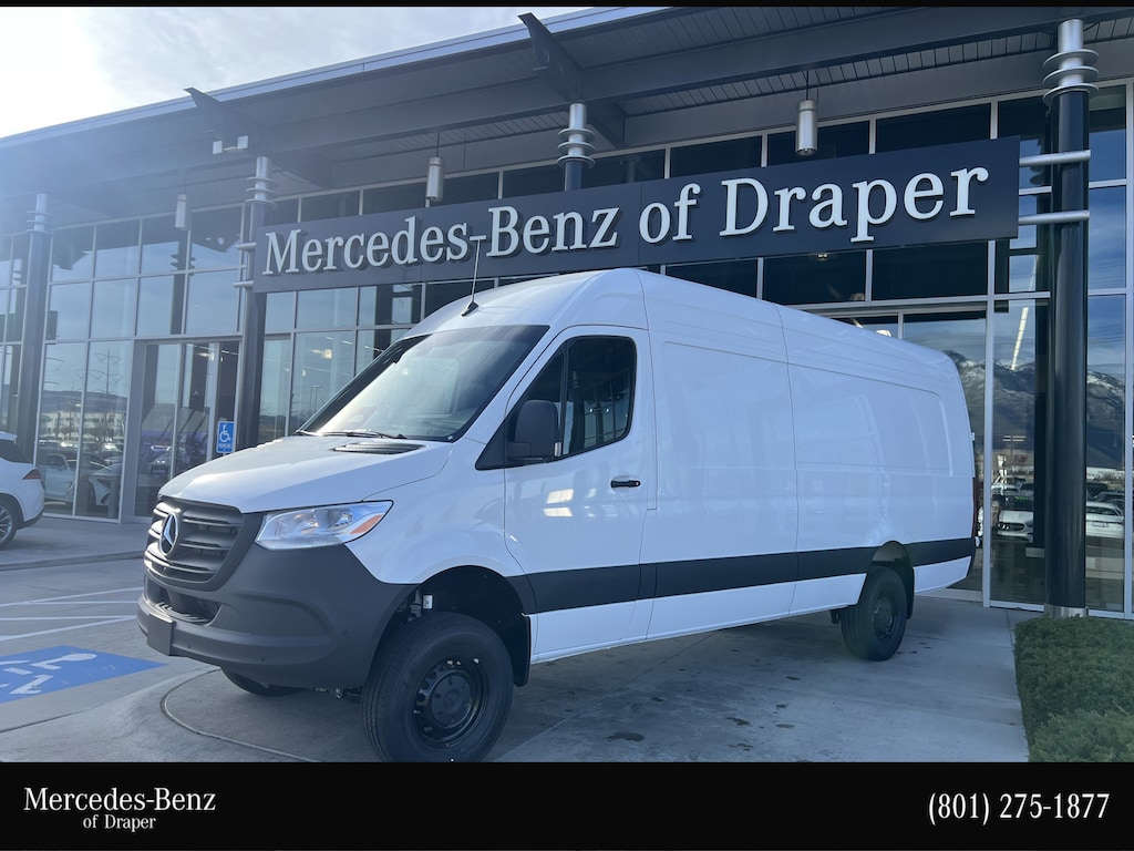 New 2026 Mercedes-Benz Sprinter Cargo Van 2500 High Roof I4 Diesel HO 170 Extended AWD