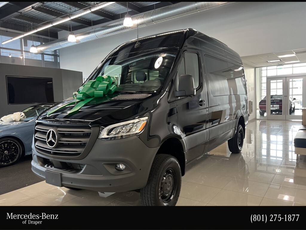 New 2025 Mercedes-Benz Sprinter Passenger Van 2500 High Roof I4 Diesel HO 144 AWD