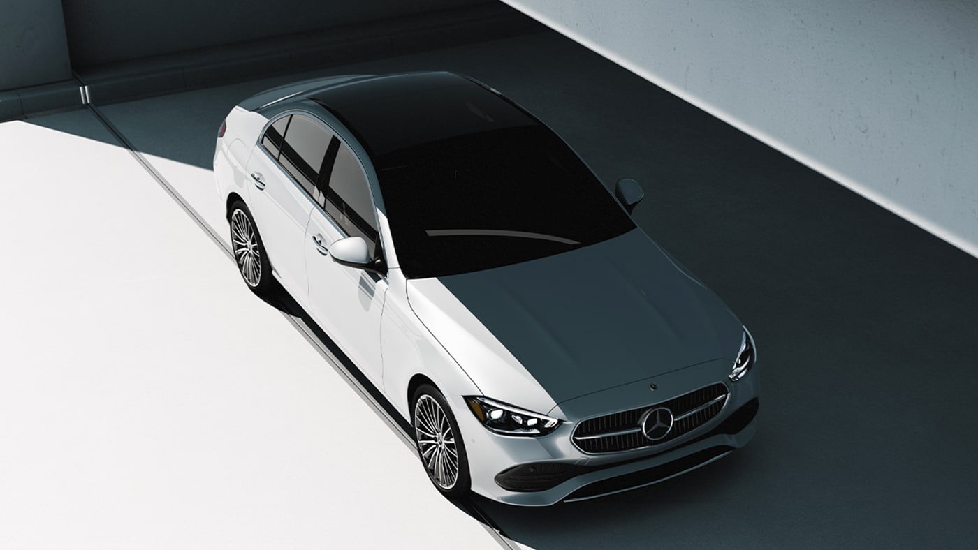 Birds Eye of Mercedes C 300