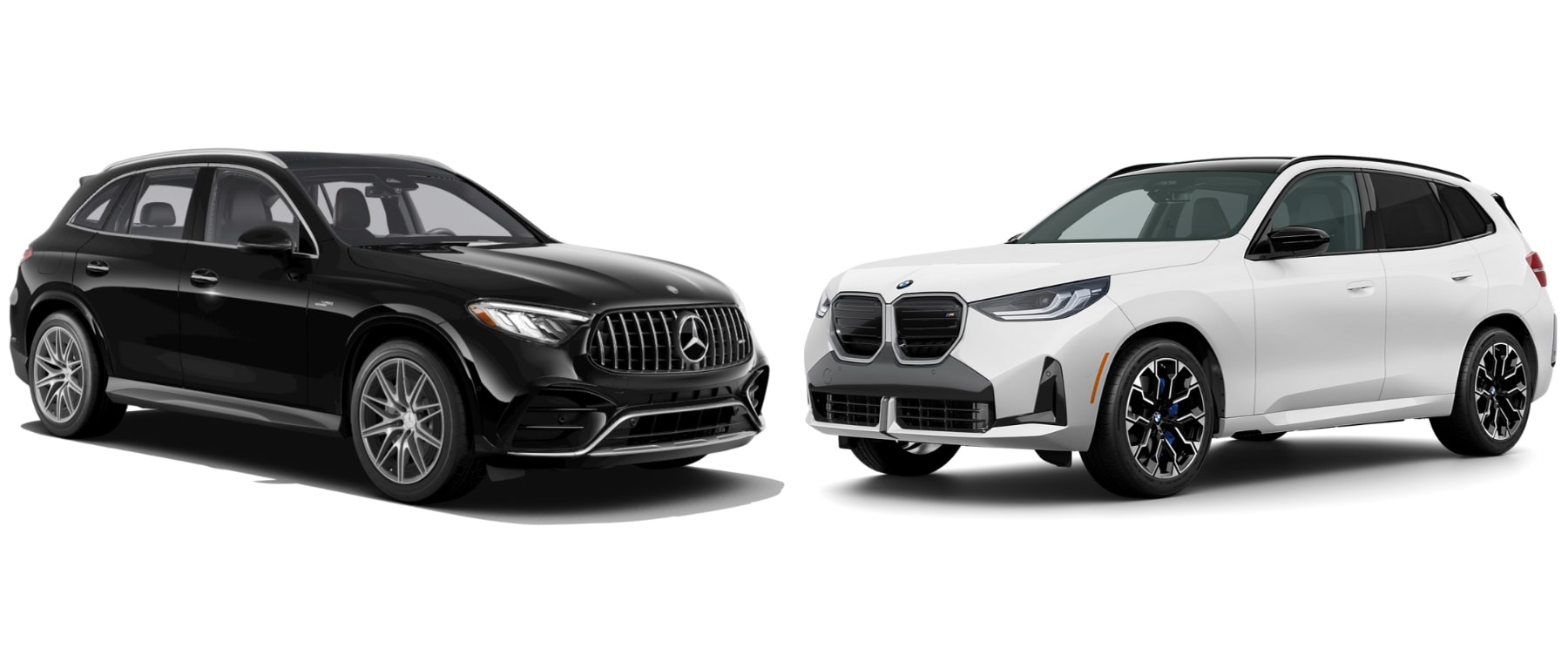 2026 Mercedes AMG GLC 43 vs BMW X3 M50