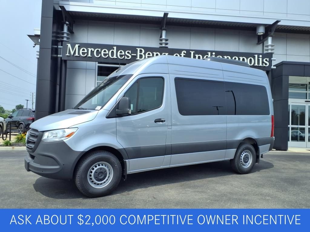 New 2025 Mercedes-Benz Sprinter 2500 Standard Roof 4-Cyl Diesel HO Van Passenger Van
